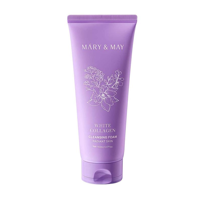 Mary & May White Collagen Cleansing Foam 150ml | Bimilskin