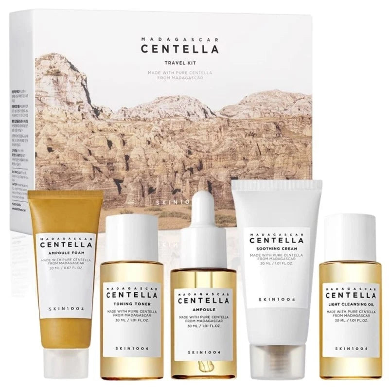 SKIN1004 Madagascar Centella Travel Kit | Routine Voyage Bimilskin ( 5 produits )