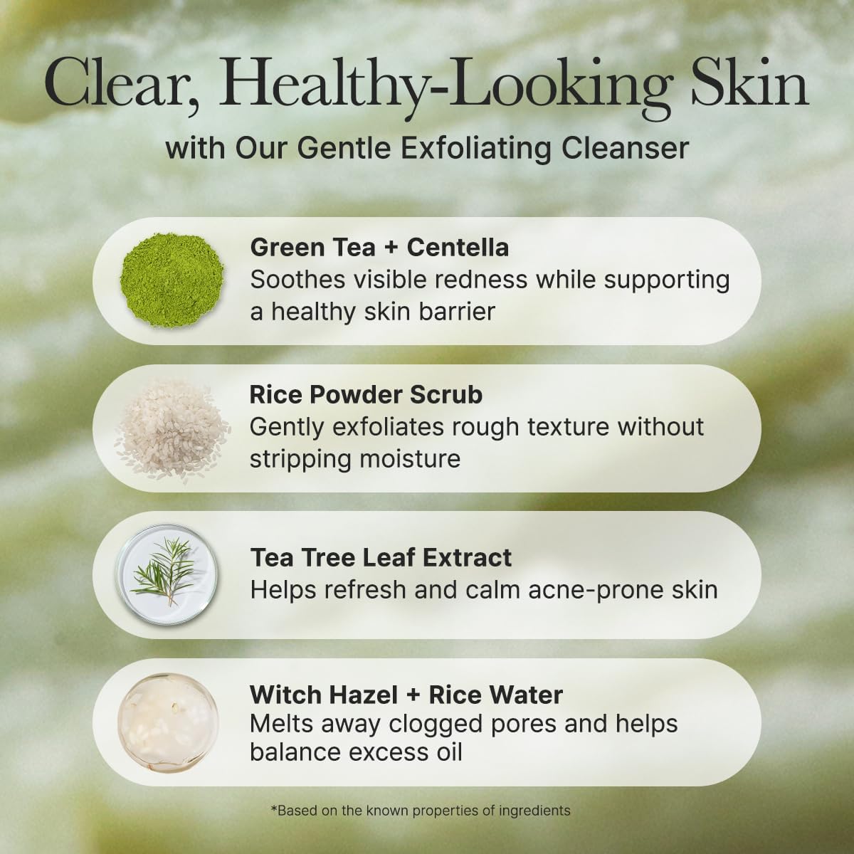 Arencia Fresh Green Rice Mochi Cleanser 120g | Bimilskin