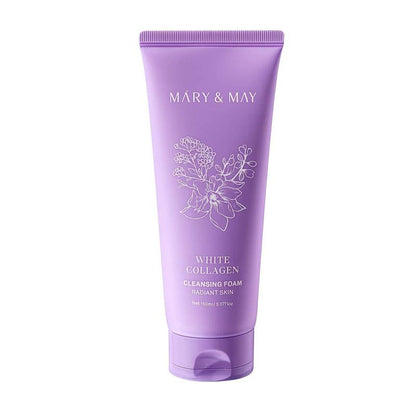Mary & May White Collagen Cleansing Foam 150ml | Bimilskin